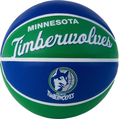 Top basketbolli Wilson Minnesota Timberwolves NBA Team Retro Mini, për jashtë, mini, jeshil e kalter