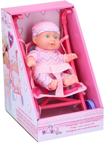 Сет играчки My Baby &amp; Me, кукла со количка, за деца 3+