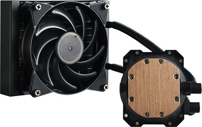Ладилник за процесор со вода Cooler Master MasterLiquid Lite 120, радијатор 120mm, вентилатор 12cm, црн
