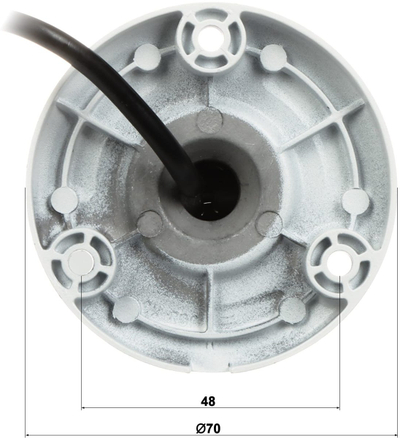 Kamerë e jashtme sigurie Dahua Eco Series HAC-B2A21, 2MP, IR 30 m, IP67, e bardhë