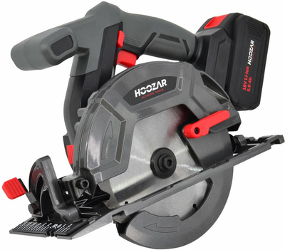 Sharre rrethore pa kabllo Awtools Hoozar 18V, bateri 5.0Ah, gri e zezë
