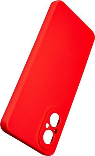 Futrollë silikoni Beline për Realme C67 4G, mbrojtëse, e kuqe