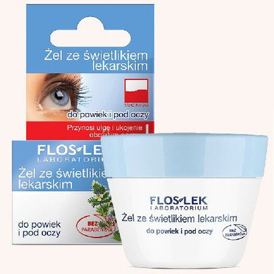 Xhel për qerpikë Floslek Eye care, 10g