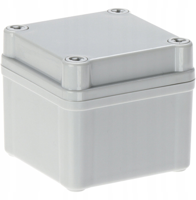 Kuti hermetike elektrike DELTA PKAG-80X80, IP65, 80x80mm, gri