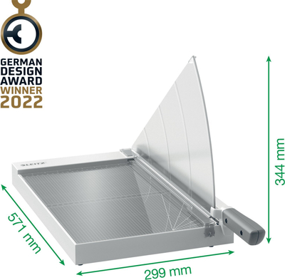 Prerëse letrash Leitz Precision Office A4+, 15 fletë, gri