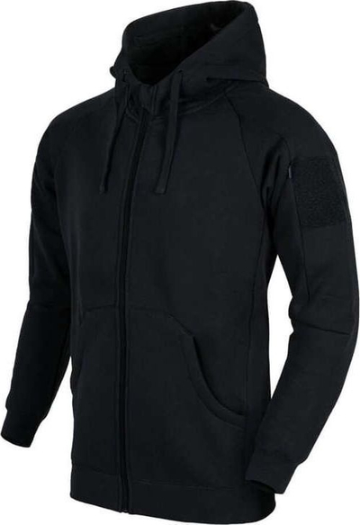 Bluzë me kapuç Helikon Tex Urban Tactical Lite, me zinxhir, me xhepa, e zezë