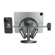 Qëndrim universal Nillkin SnapBranch, magnetik, 360°, gri metalik