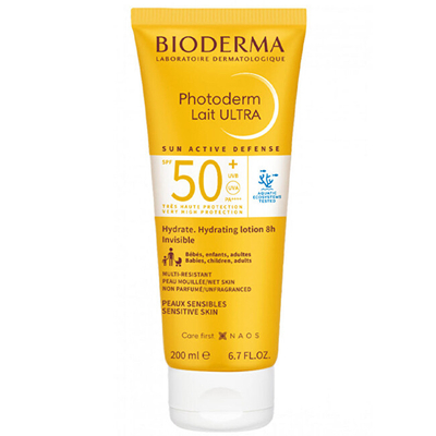Losion mbrojtës ndaj diellit SPF 50+ Bioderma Photoderm Lait Ultra , 200 ml