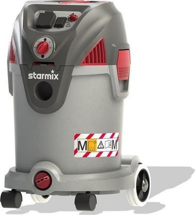 Правосмукалка со вода и сушење Starmix Energetic APDM-1430, професионална, 1400W, сива