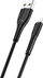 Kabllo Usams USB-A - Lightning USB (63868-uniw), 1m, e zezë