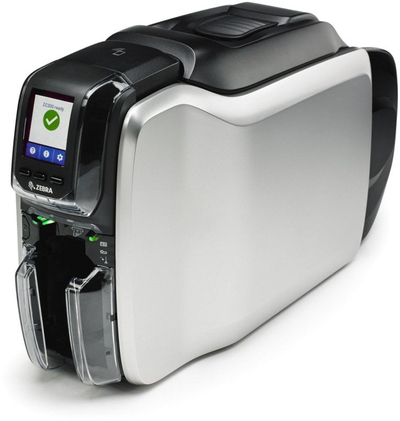 Printer kartelash Zebra ZC300, 300 x 300 DPI, Wi‑Fi, i bardhë