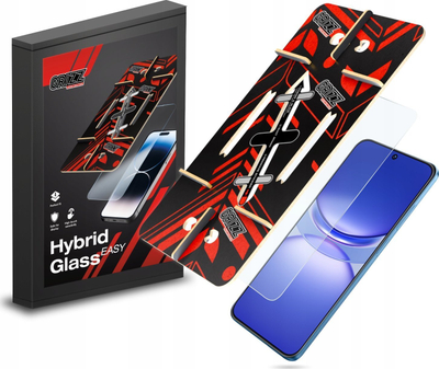 Mbrojtëse ekrani GrizzGlass HybridGlass Easy për Huawei Nova 12s, transparente