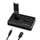 Doking stacion Qoltec 50310, për 2 SSD M.2 SATA, USB Type C, i zi