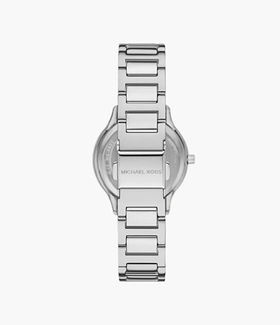 Orë dore për femra Michael Kors Sage MK4824, e argjendtë