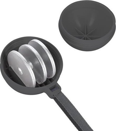 Hula hoop magnetik HMS HHM16, me peshë gravitacionale, me numërues dixhital, i rregullueshëm