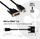 Kабел CLUB3D DVI во HDMI 1.4, 2m, UHD 4K, црн