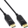 Kabllo DisplayPort InLine 2.1 AOC, UHBR, 10m, e zezë