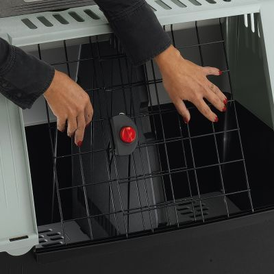 Kuti transporti Ferplast për qen, 82 x 51 x 61 cm