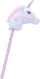 Lodër Kal me Shkop Happy Pets Hobby Horse Unicorn, 68cm, me tinguj, rozë