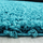 Tapet Ayyildiz Carpets Life Shaggy 1500, i trashë 30 mm, rrumbullak, ngjyrë turkeze