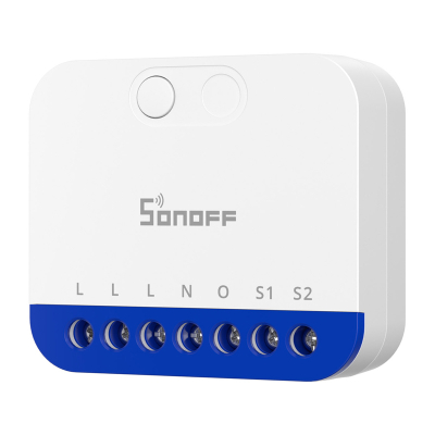 Dimmer inteligjent Sonoff MINI DIM, WiFi, Matter, i bardhë