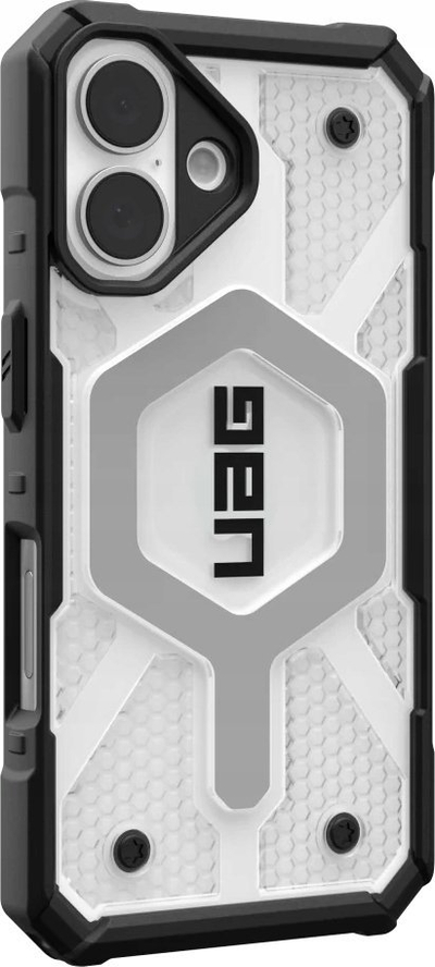 Futrollë telefoni Urban Armor Gear Pathfinder Clear, për iPhone 16, 6.1", e tejdukshme