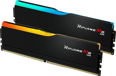 Memorie G.Skill Ripjaws M5 RGB, DDR5, 32 GB, 6000 MHz, CL30, F5-6000J3040F16GX2-RM5RK