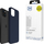 Kapak silikoni 3MK për iPhone 15 Plus, mbrojtës, blu navy