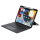 Këllëf me tastierë Dux Ducis DK për iPad Air 13 2024, Bluetooth, PU, gri