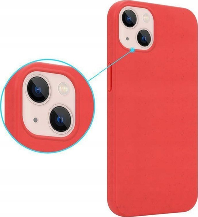 Futrollë MX Eco për iPhone 15 Plus, TPU i biodegradueshëm, mbron nga goditjet, e kuqe
