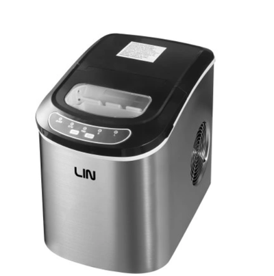 Aparat portativ akulli LIN ICE PRO S12, trup inox, kapak me dritare, argjendtë