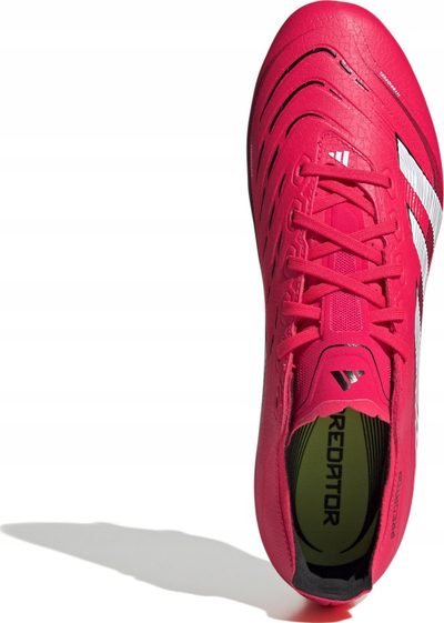 Këpucë futbolli Adidas Predator League SG M ID3762, për bar të butë, me vida metalike, të kuqe