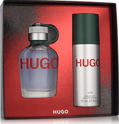 Set dhurate Hugo Boss Hugo Man, EDT 75ml, deodorant spray 150ml