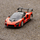 Makina me telekomandë Rastar McLaren Senna, 1:18, me drita LED, portokalli