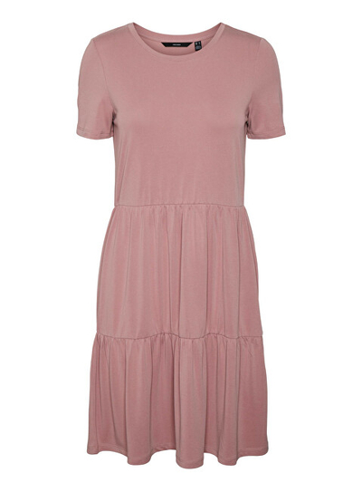 Fustan VERO MODA VMFILLI Relaxed Fit, rozë