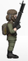 Figurine koleksionuese MINIX Movies #152 Colonel James Braddock, 12 cm, e shumëngjyrshme