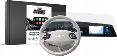 Заштитна фолија за екран GRIZZ MatteScreen за Kia Niro 2 2022 2025, против отпечатоци, мат, проѕирна