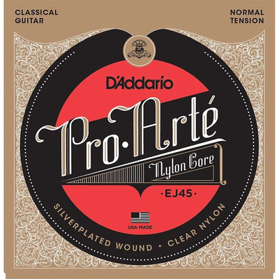 Tela për kitare klasike Najloni D’Addario Pro Arte Nylon Core EJ45
