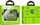 Kufje wireless Hoco TWS EW55, Bluetooth 5.3, me kuti karikimi, jeshile