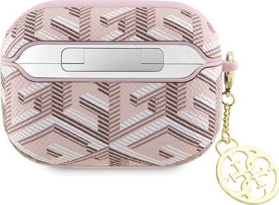 Kuti mbrojtëse Guess GCube Charm për AirPods Pro 2, GUAP2PGCE4CP, rozë