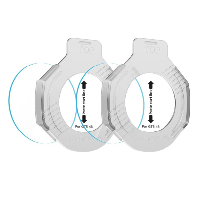 Xham mbrojtës Tech-Protect Easy Set+ për Huawei Watch GT 5 46mm, set me 2 copa, i tejdukshëm