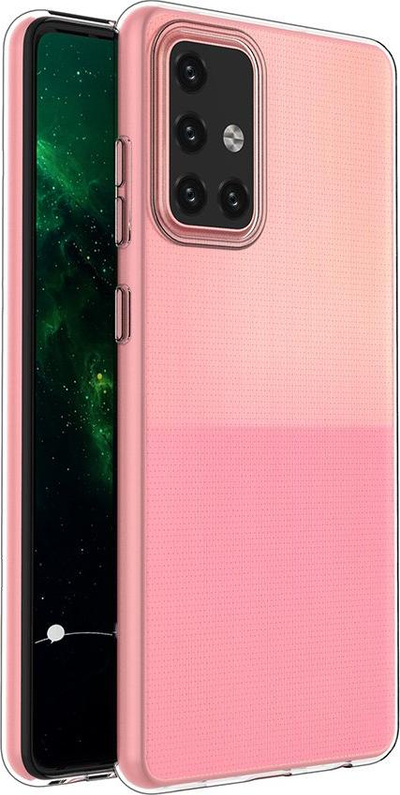 Mbulesë xheli Ultra Clear për Samsung Galaxy A73 5G, 0.5mm, transparente