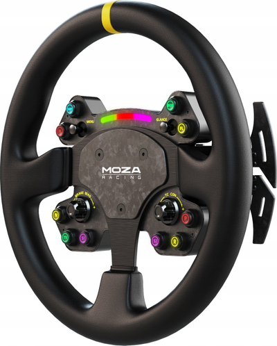 Tригер за игри MOZA Racing RS V2 RS25, 33 cm, кожа, црн