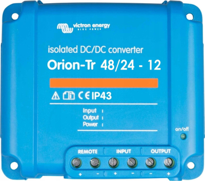 Konvertues DC Victron Energy Orion-Tr 48/24-12, 280W, blu