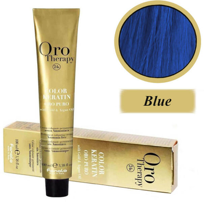 Korrektor për flokë Fanola Oro Therapy, Blue, 100 ml