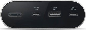 Power bank DELL APB080GL, 25000 mAh, 100W USB C, gri