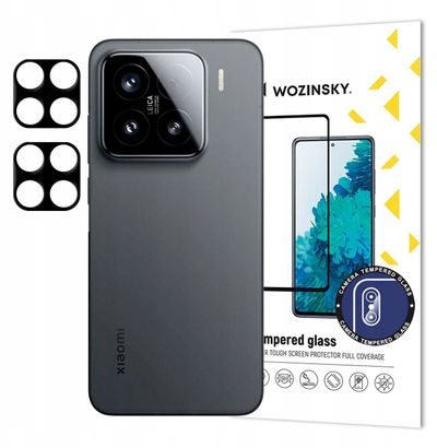 Xham mbrojtës kamere Wozinsky për Xiaomi Redmi Note 14S, set 2 kokrra, transparent