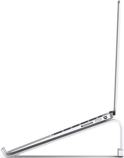 Mbajtëse për laptop Tech-Protect Alustand, e argjendtë