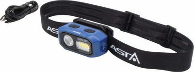Fener koke LED Cob, 480 lm, me sensor, ngjyrë e zezë