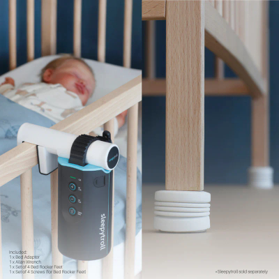 Përshtatës krevati Sleepytroll Bed Adapter, për Baby Rocker, i bardhë